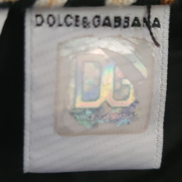 Dolce & Gabbana Leopard Animal Print Skinny Jeans Pants Low Rise Designer Goth - Picture 11 of 13